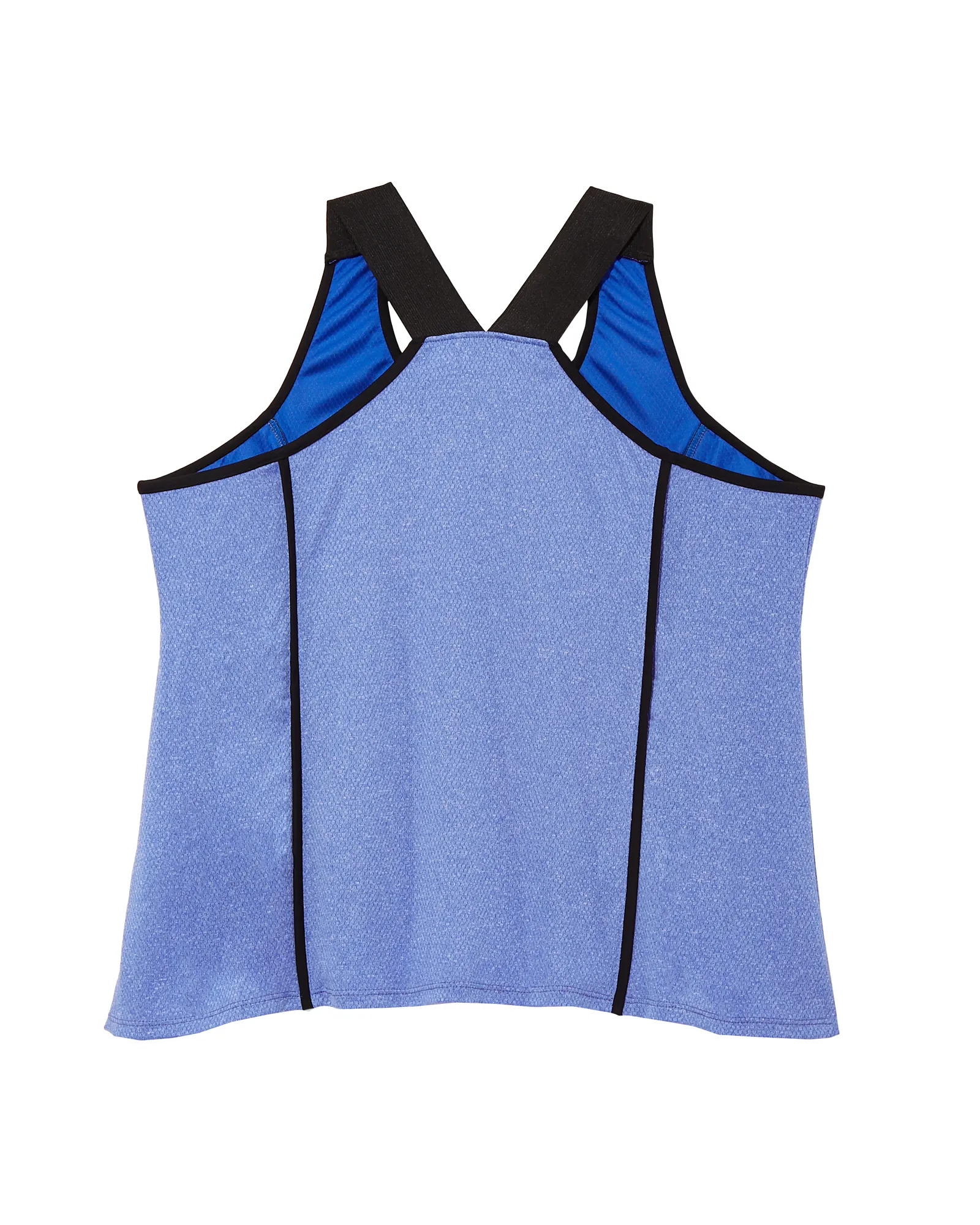 Lark Tank with Contrast Straps | Royal Blue / Black