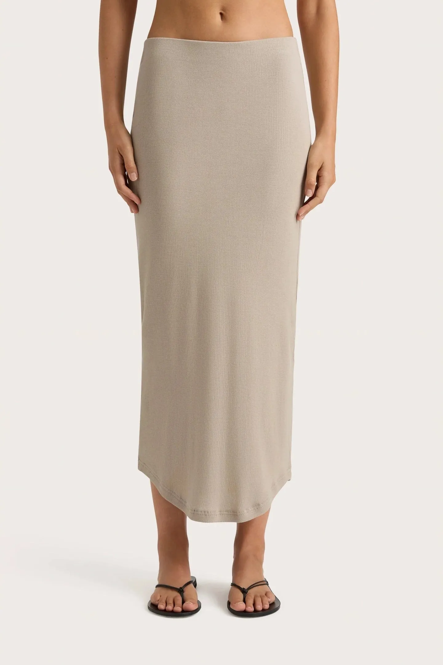 LOIRE SKIRT - TAUPE