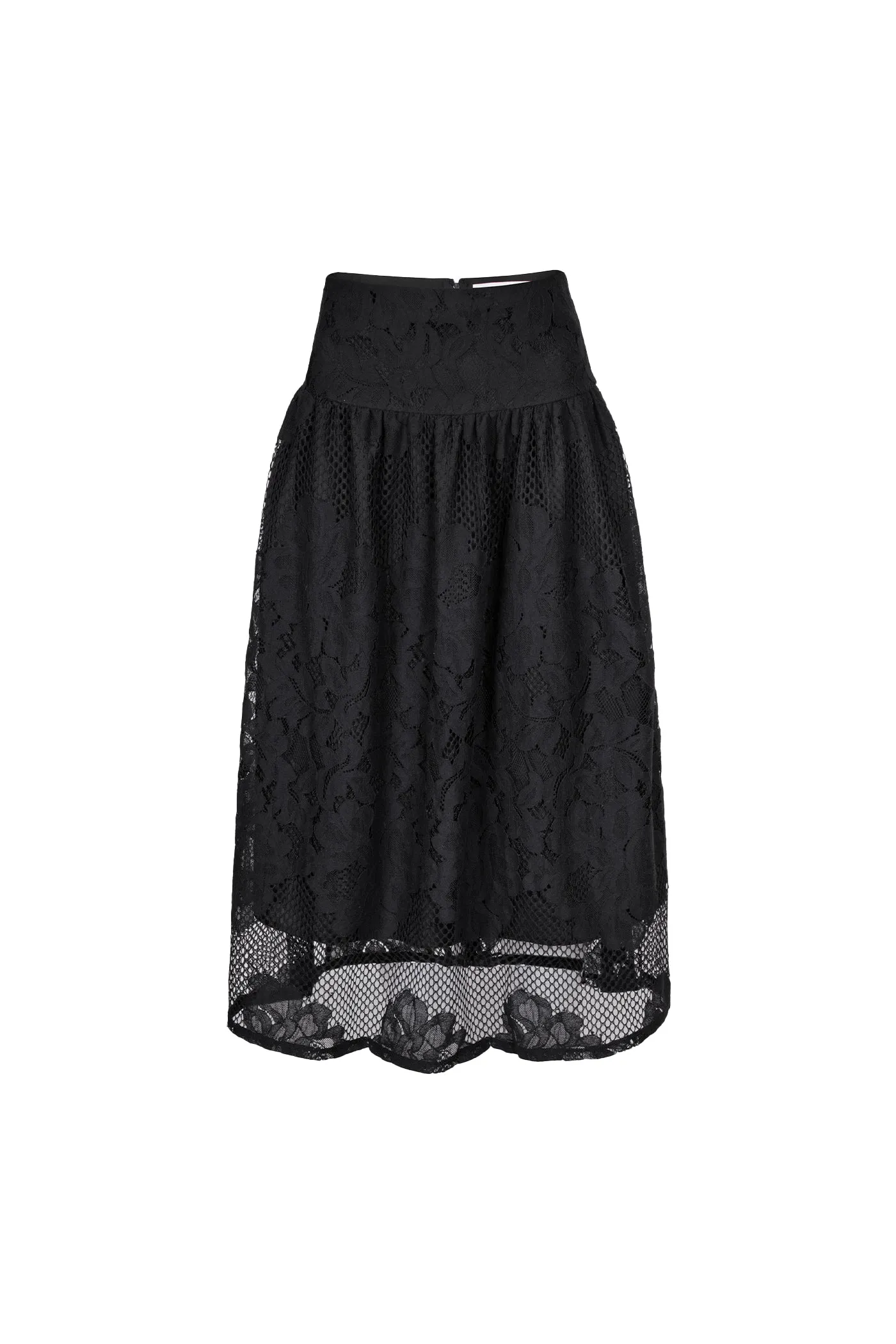 Lulu Skirt - Midnight Lace