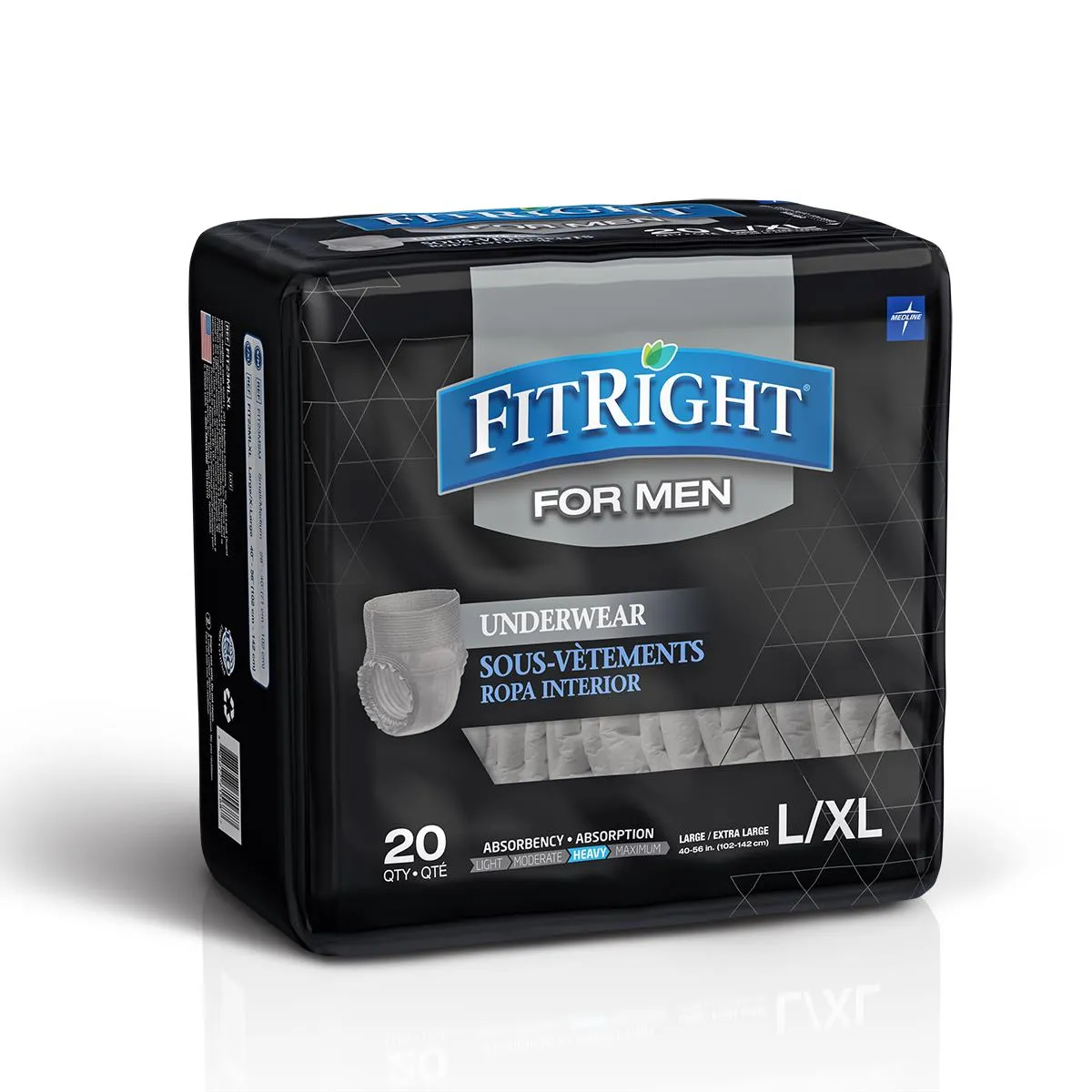 Medline FitRight Ultra Underwear for Men