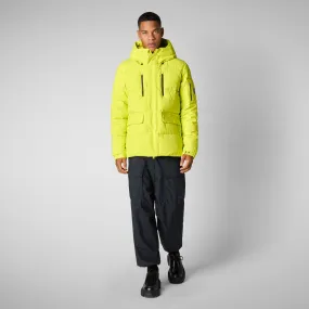 Men's  Hooded Parka Alter in Lichen Green