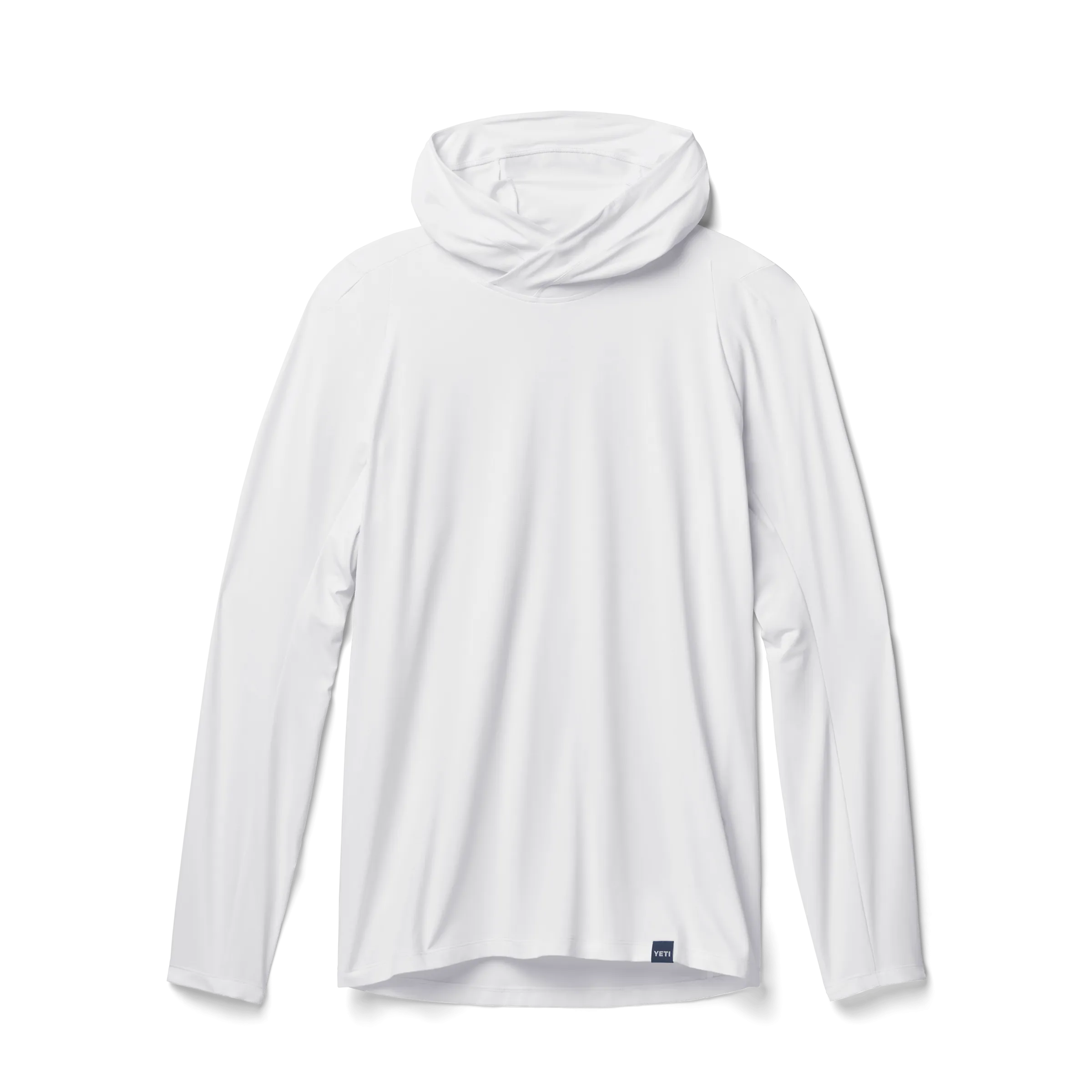 Men's Hooded Ultra Lightweight Sunshirt White