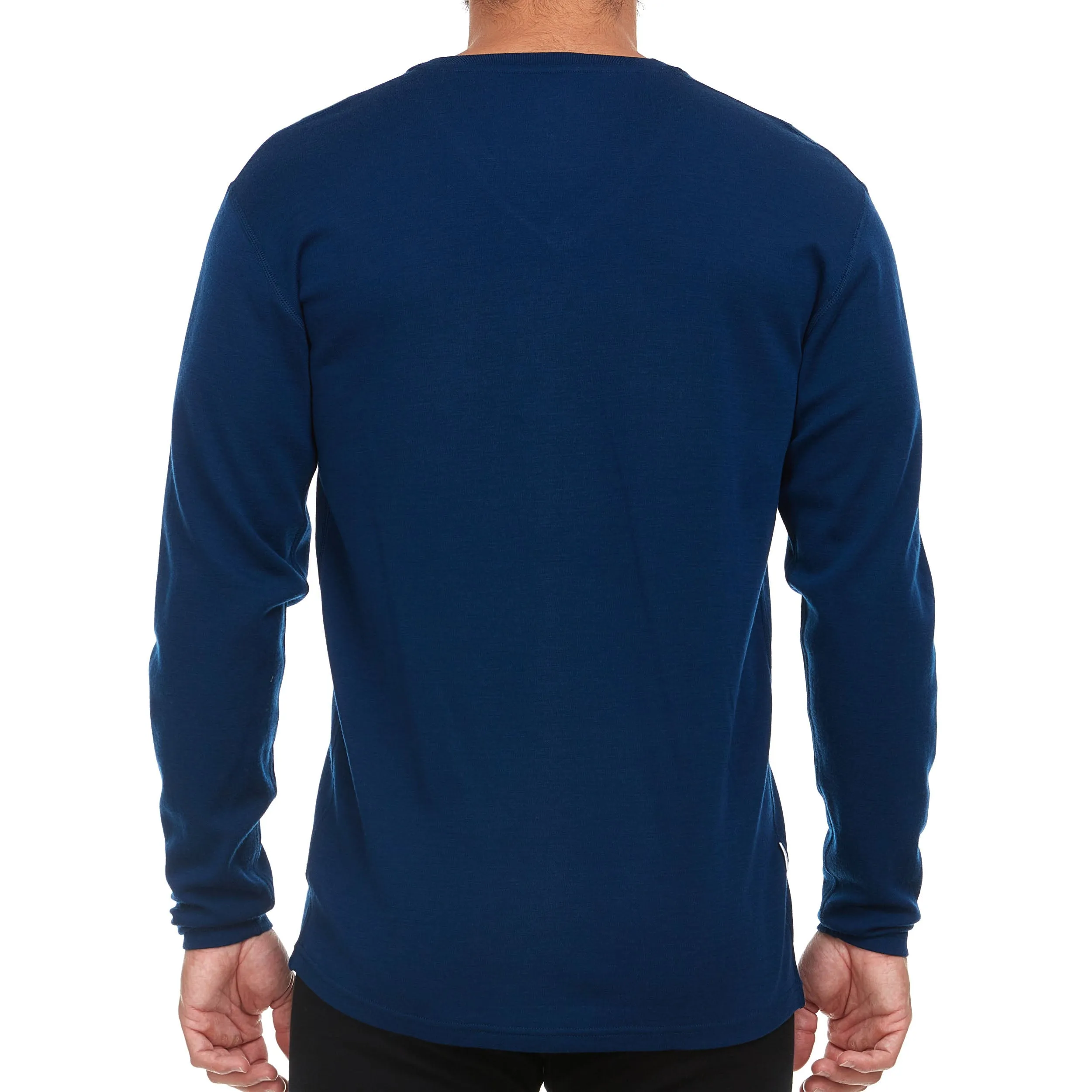 Midweight - Men's Long Sleeve V-Neck 100% Merino Wool