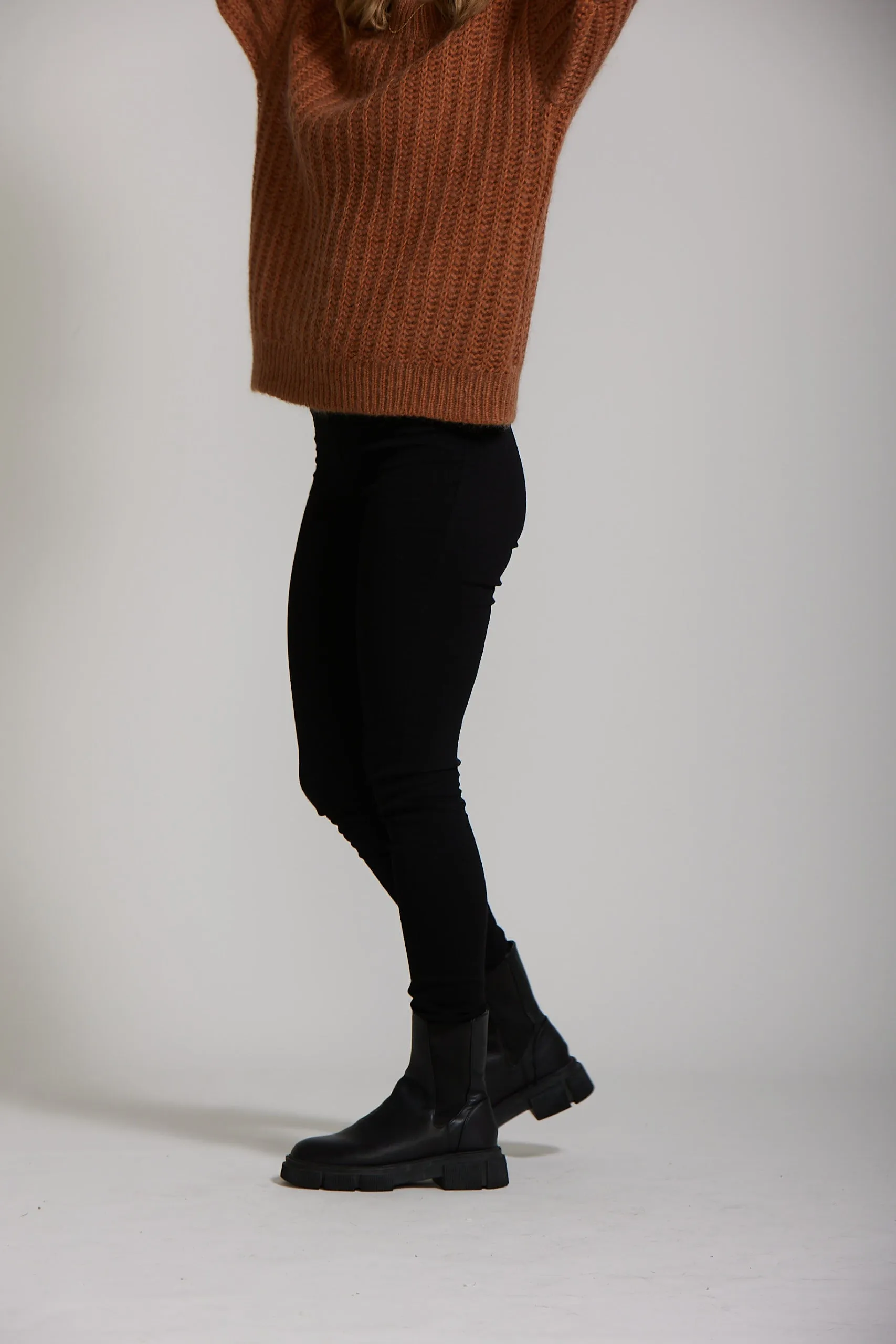 Mohair Sweater - Cinnamon