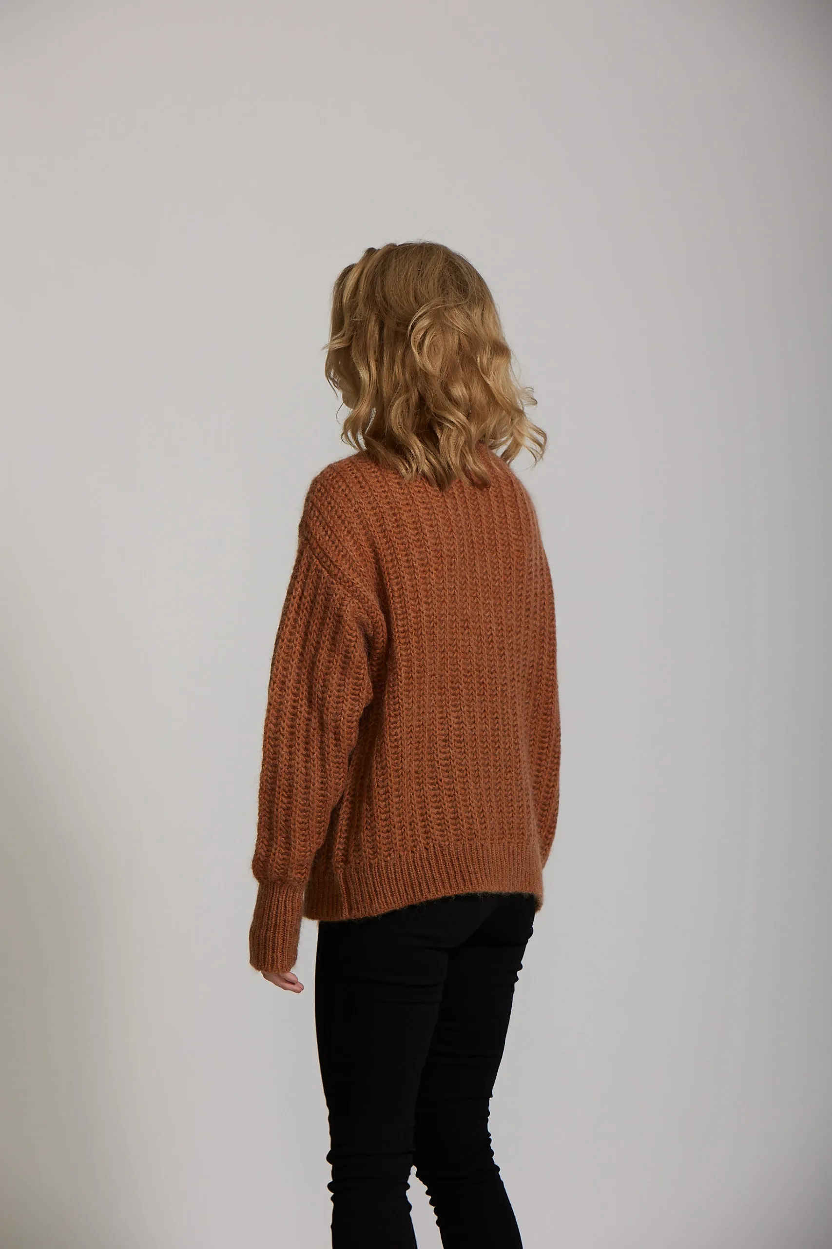 Mohair Sweater - Cinnamon