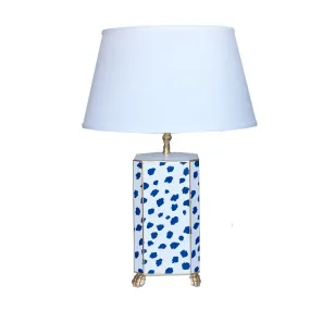 Navy Fleck Lamp