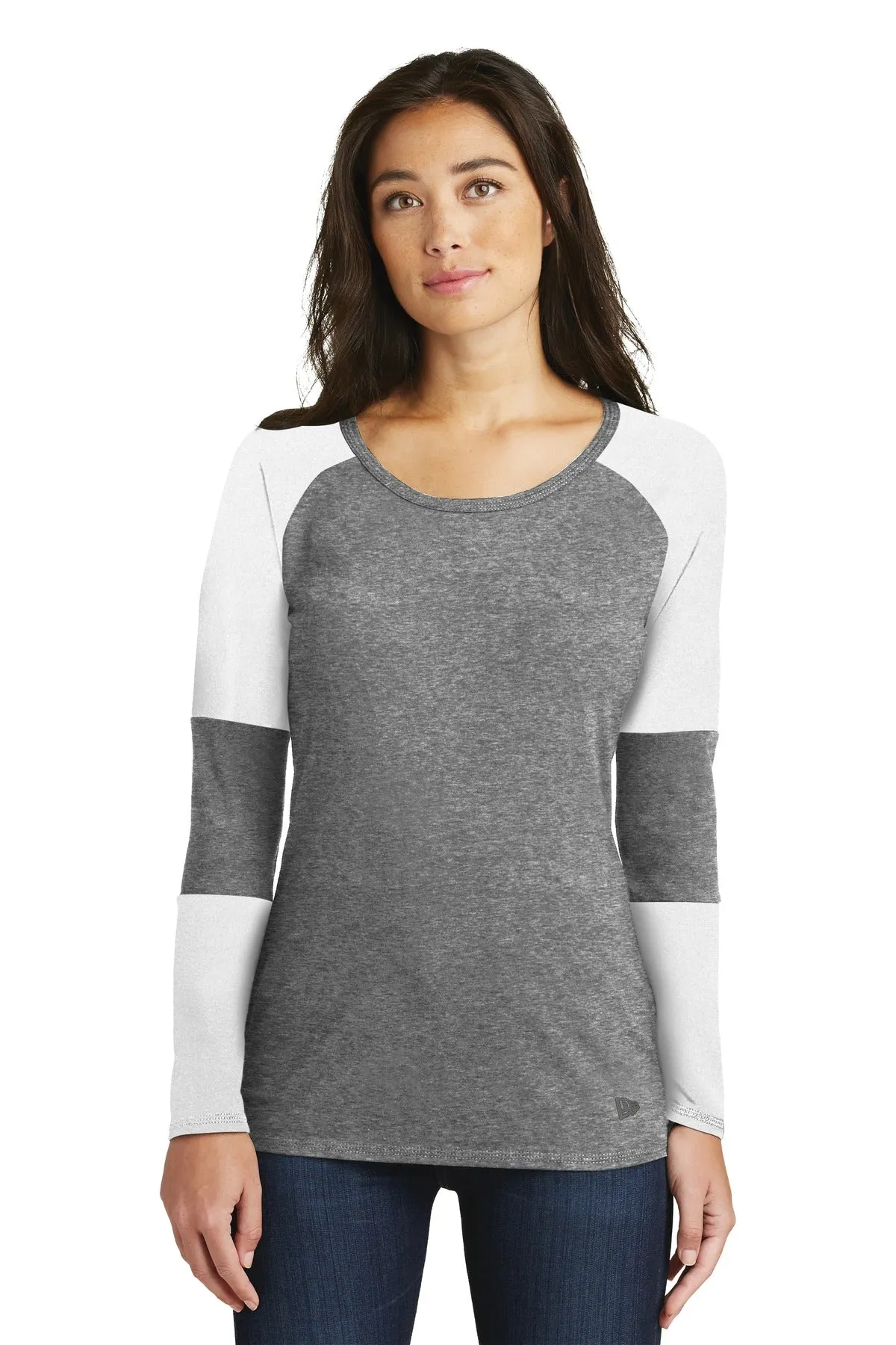 New Era ® Ladies Tri-Blend Performance Baseball Tee. LNEA132