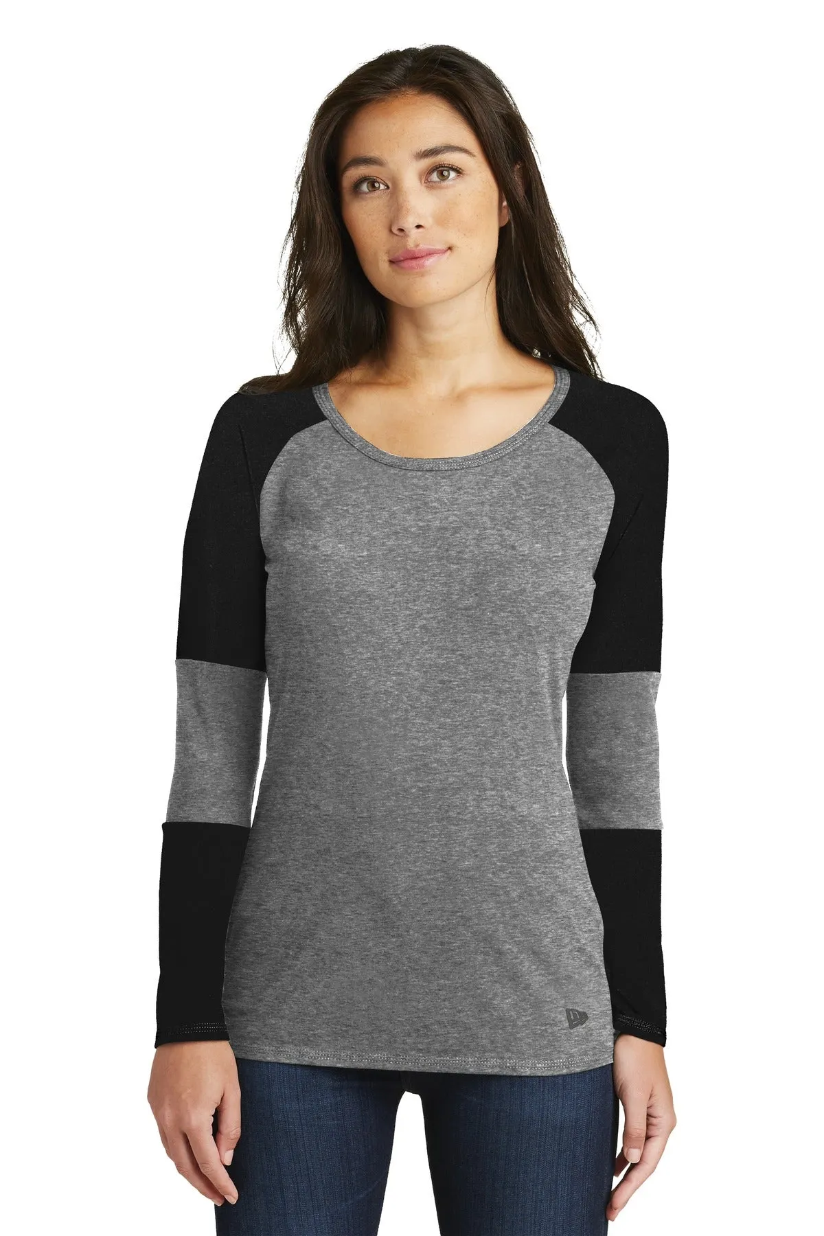 New Era ® Ladies Tri-Blend Performance Baseball Tee. LNEA132