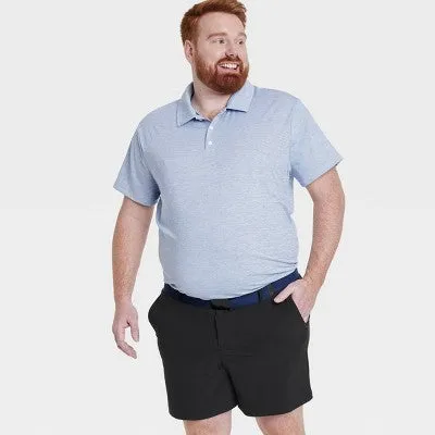 New - Men's Big Golf Shorts 7" - All In Motion Black 46