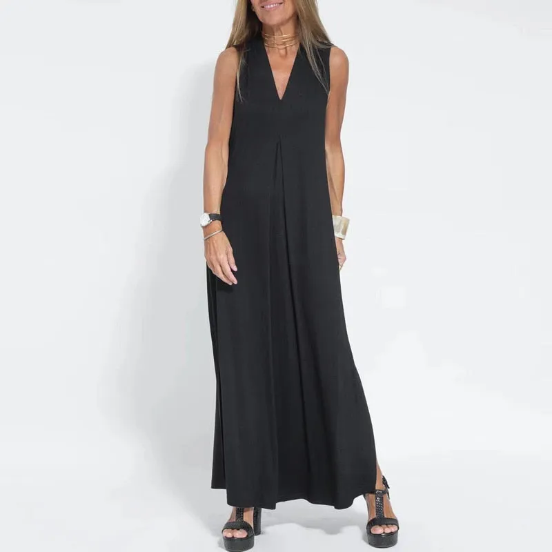 Noami - Elegant flowing maxi dress