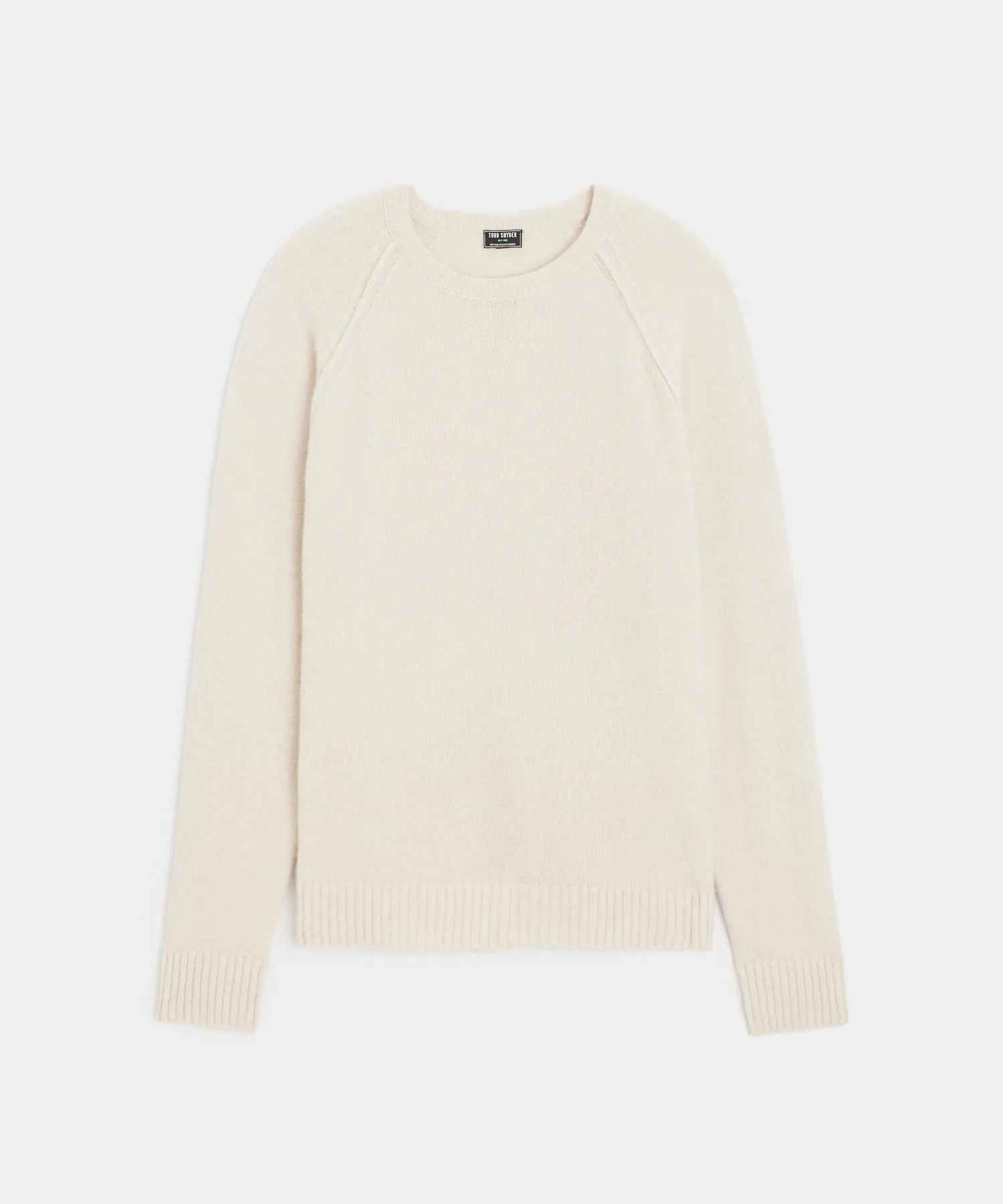 Nomad Cashmere Crewneck in Bisque