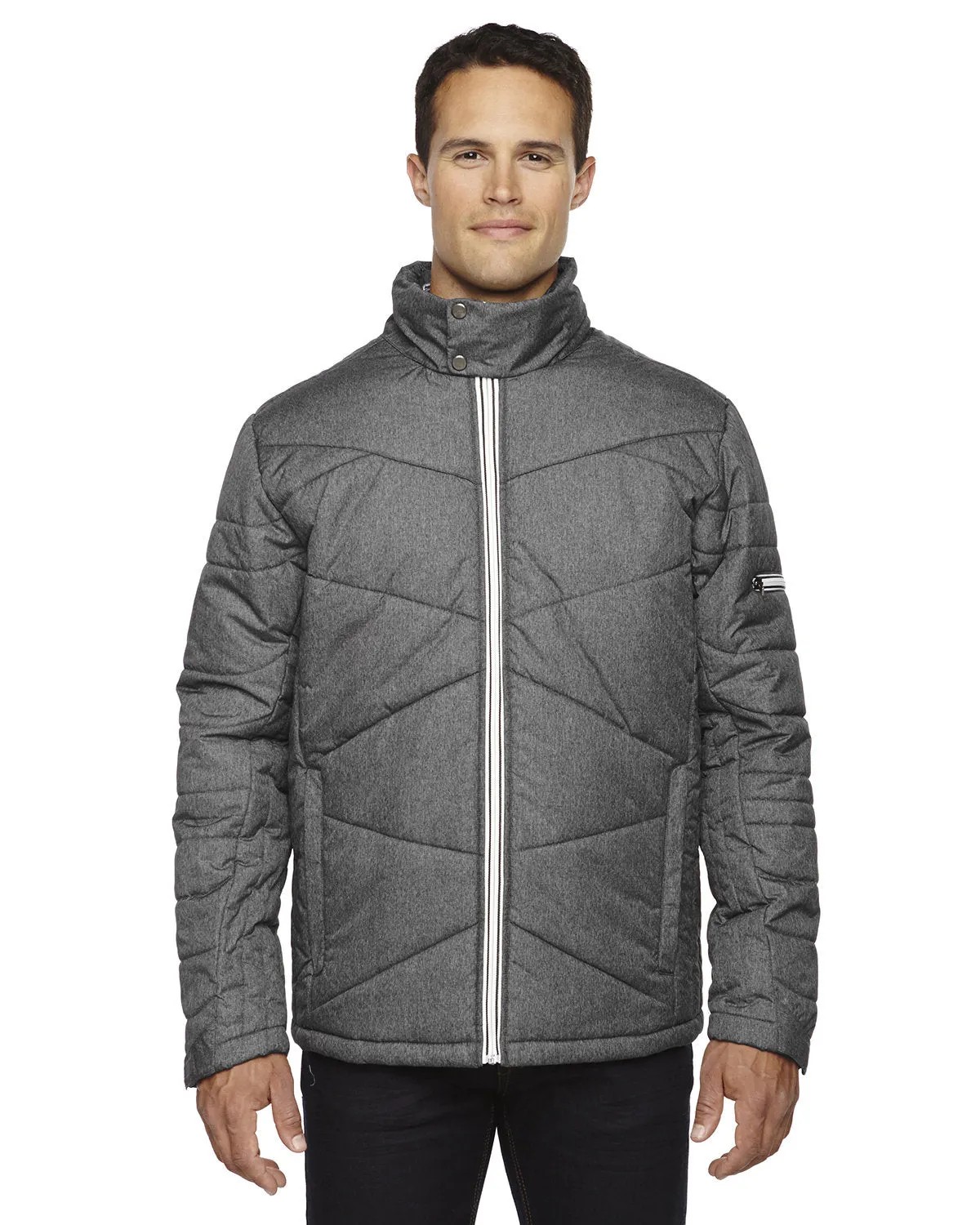 North End 88698 Men's Avant Tech Mlange Insulated Jacket with Heat Reflect Technology