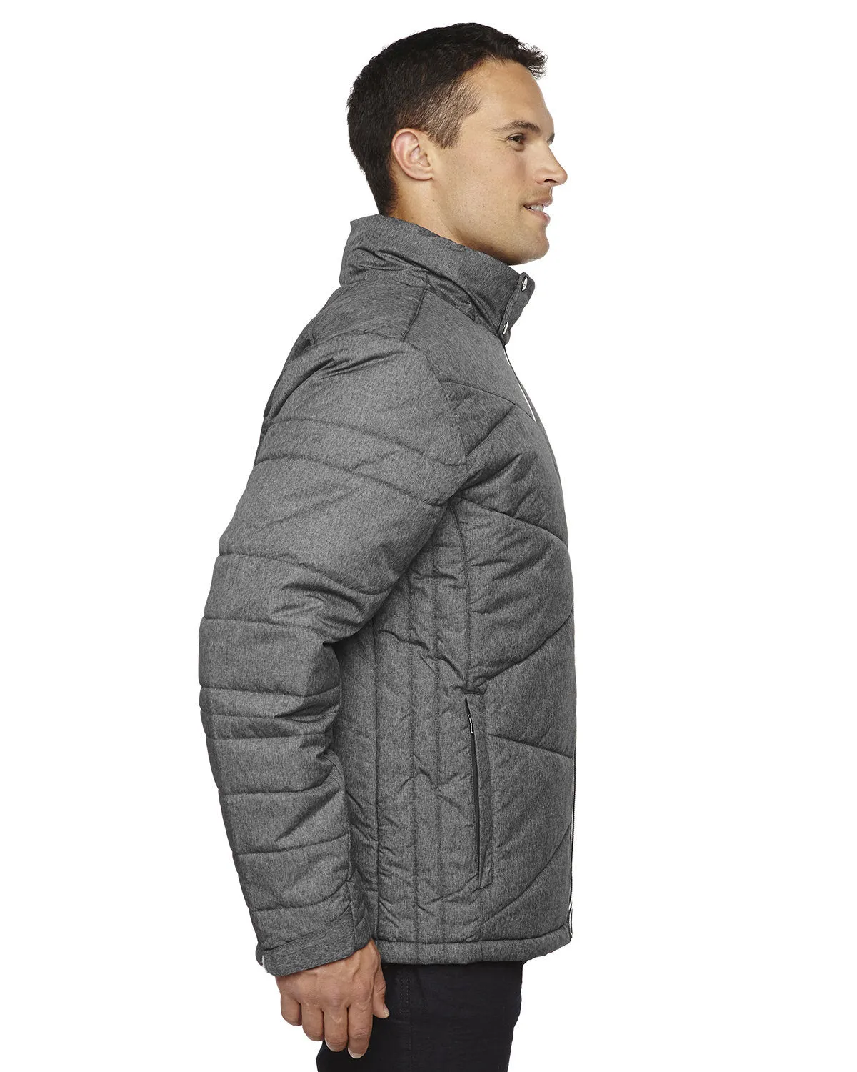 North End 88698 Men's Avant Tech Mlange Insulated Jacket with Heat Reflect Technology