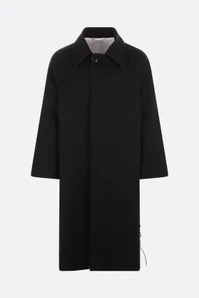 Nuku striped wool coat