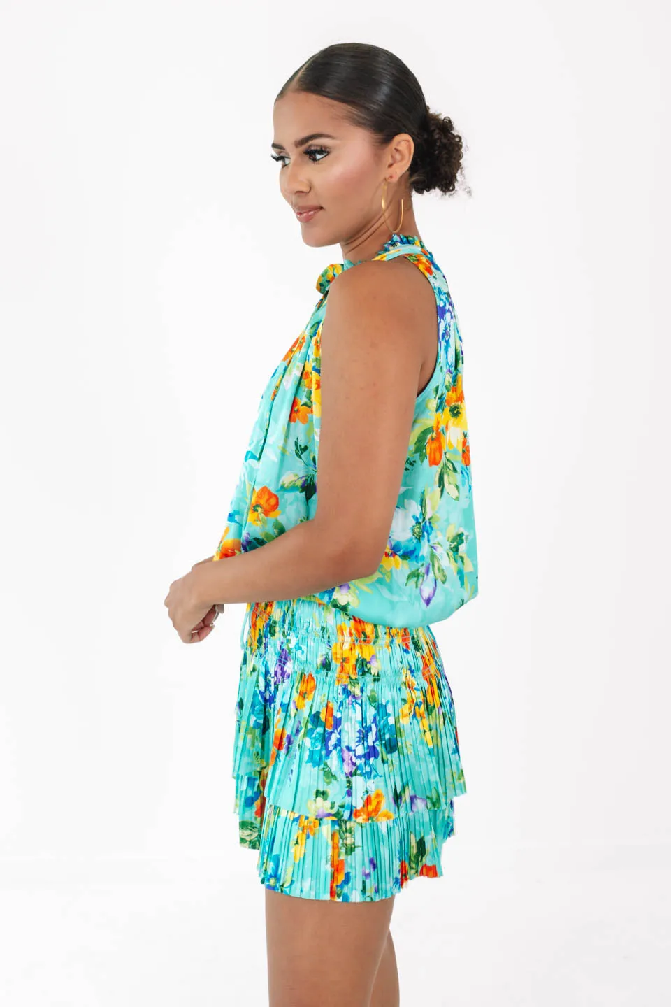 Perfect Paloma Dress - Aqua