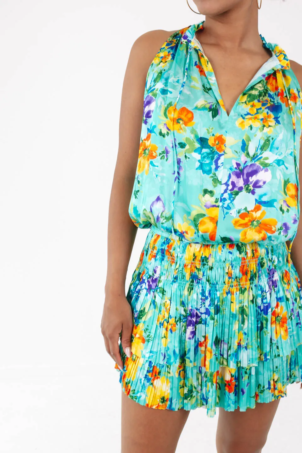 Perfect Paloma Dress - Aqua