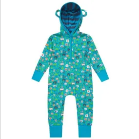 Piccalilly Hooded Playsuit (Tree Tops)