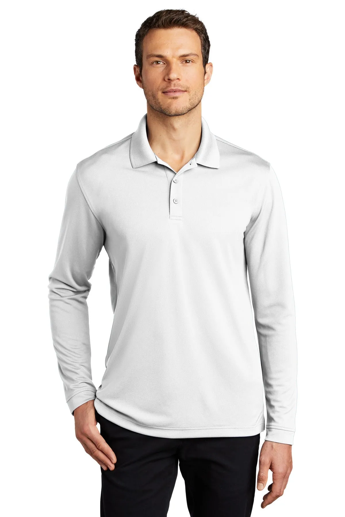 Port Authority ® Dry Zone ® UV Micro-Mesh Long Sleeve Polo K110LS