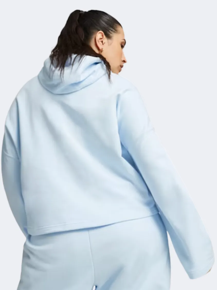 Puma Dare To Hoodie Women Lifestyle Hoody Icy Blue