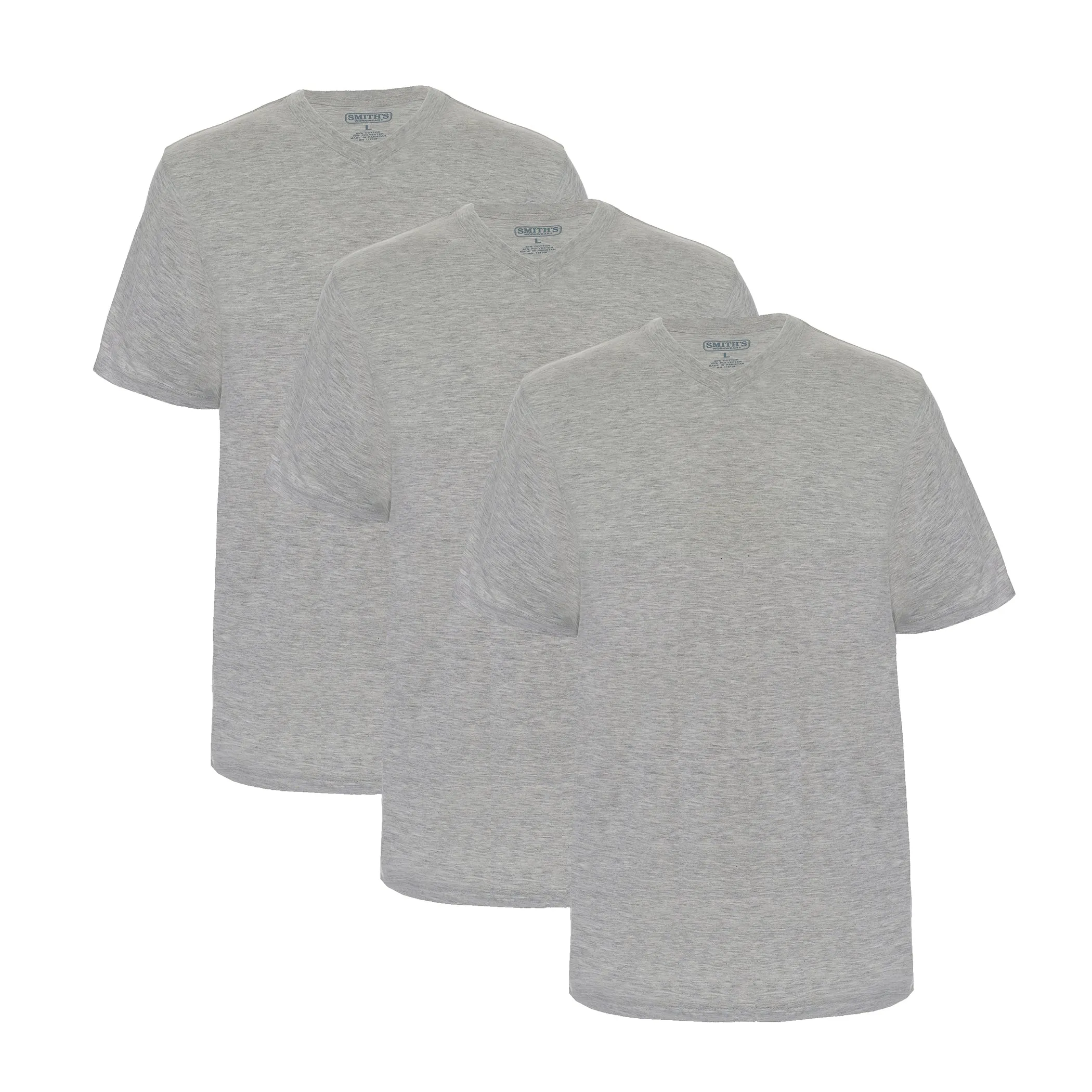 QUICK DRY V-NECK TEE 3-PACK