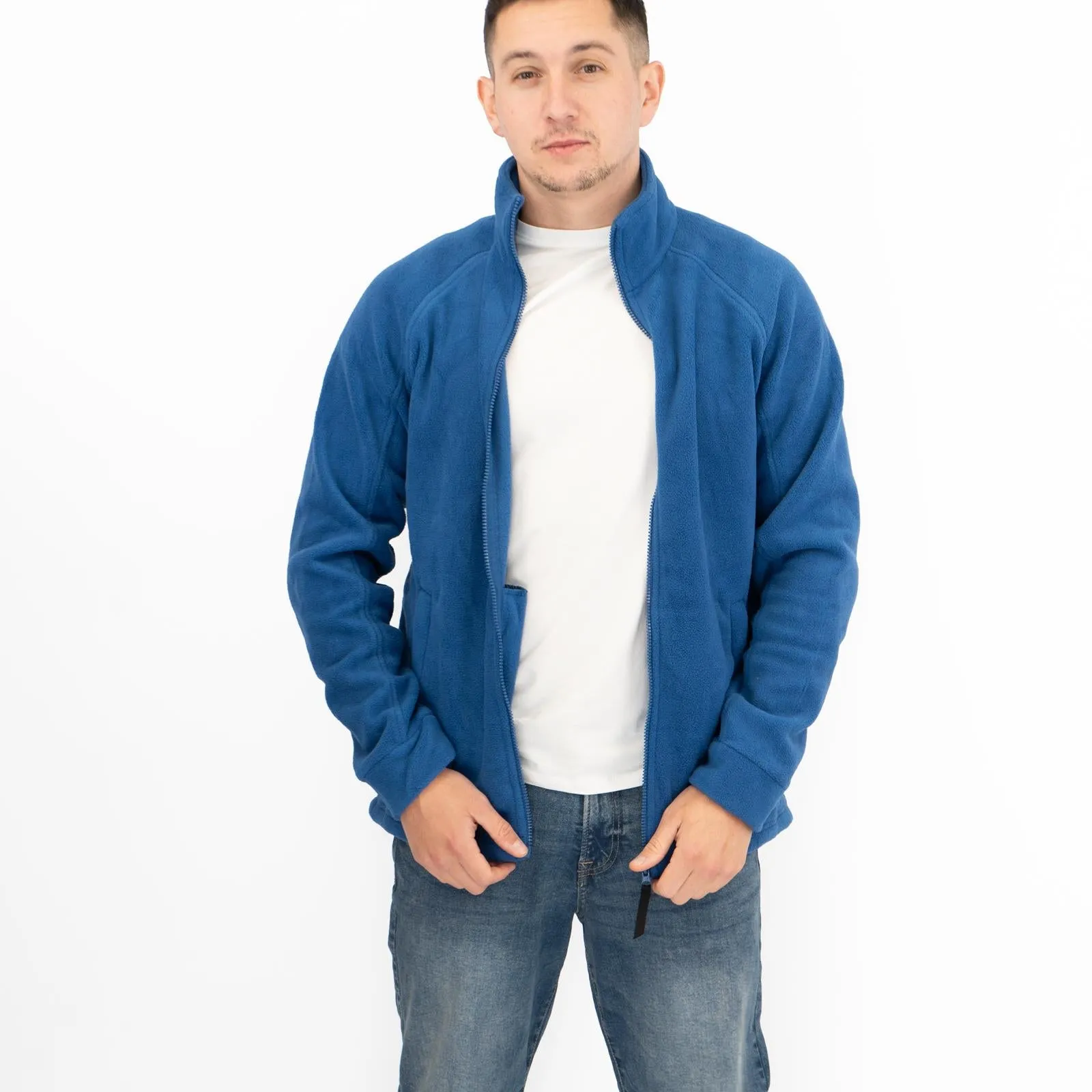 Regatta Thor Men's Fleece Jacket Blue Full Zip