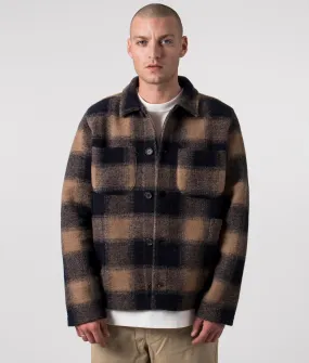 Relaxed Fit Merino Fleece Lumber Jacket