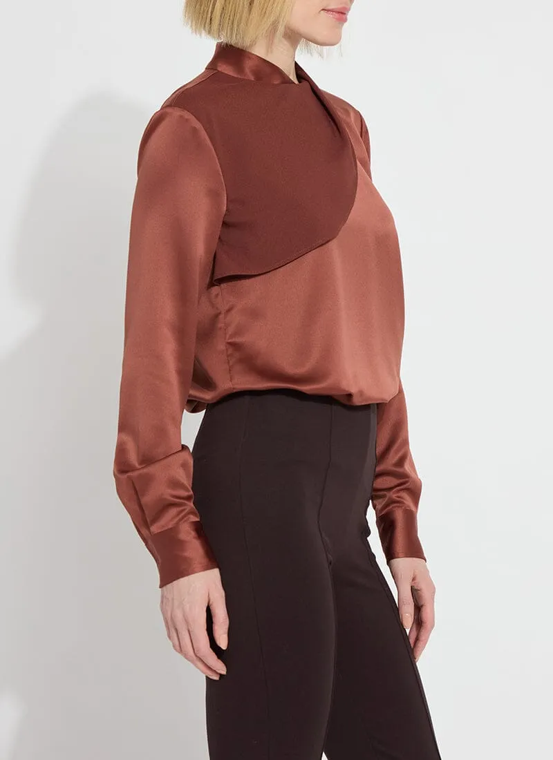 Sally Draped Blouse