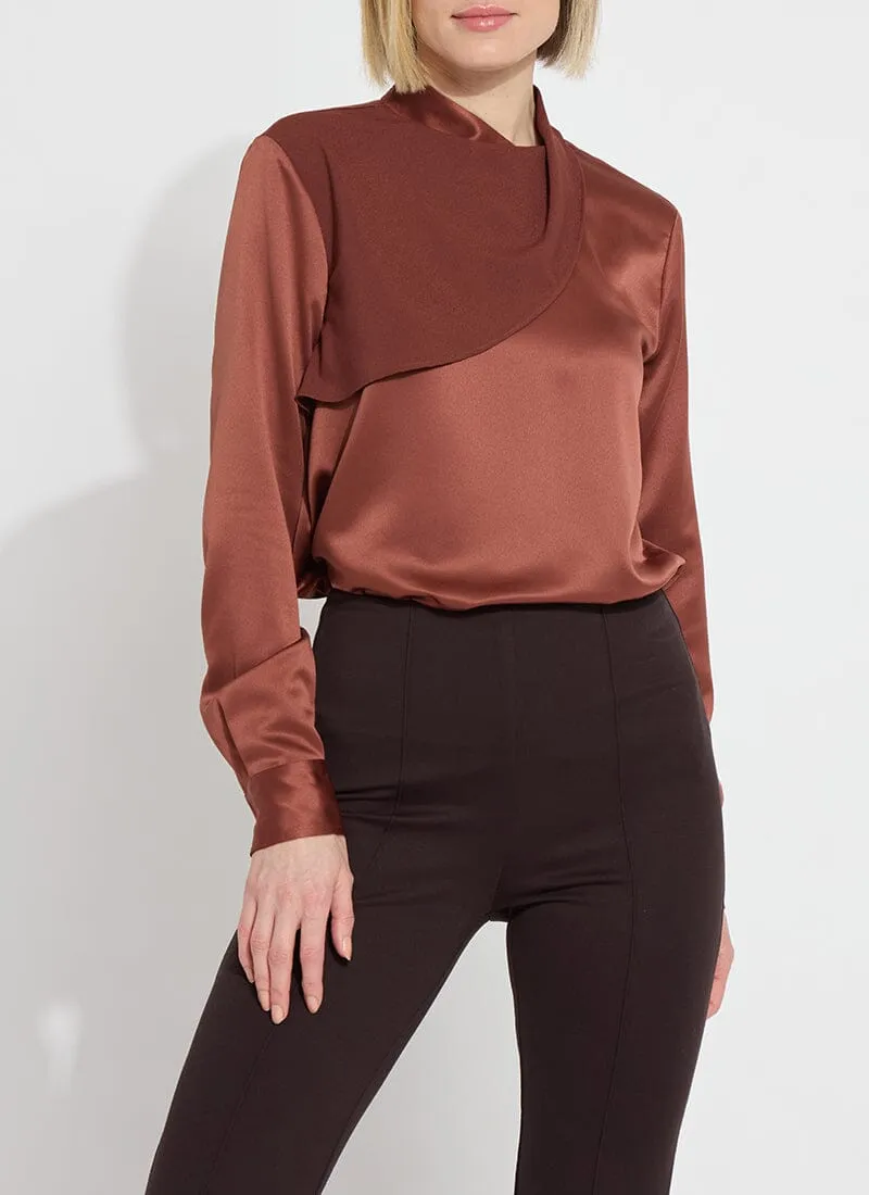 Sally Draped Blouse