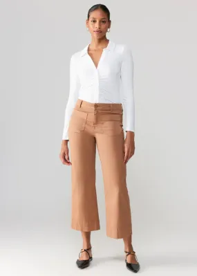 Sanctuary The Marine Pant- Mocha Mousse