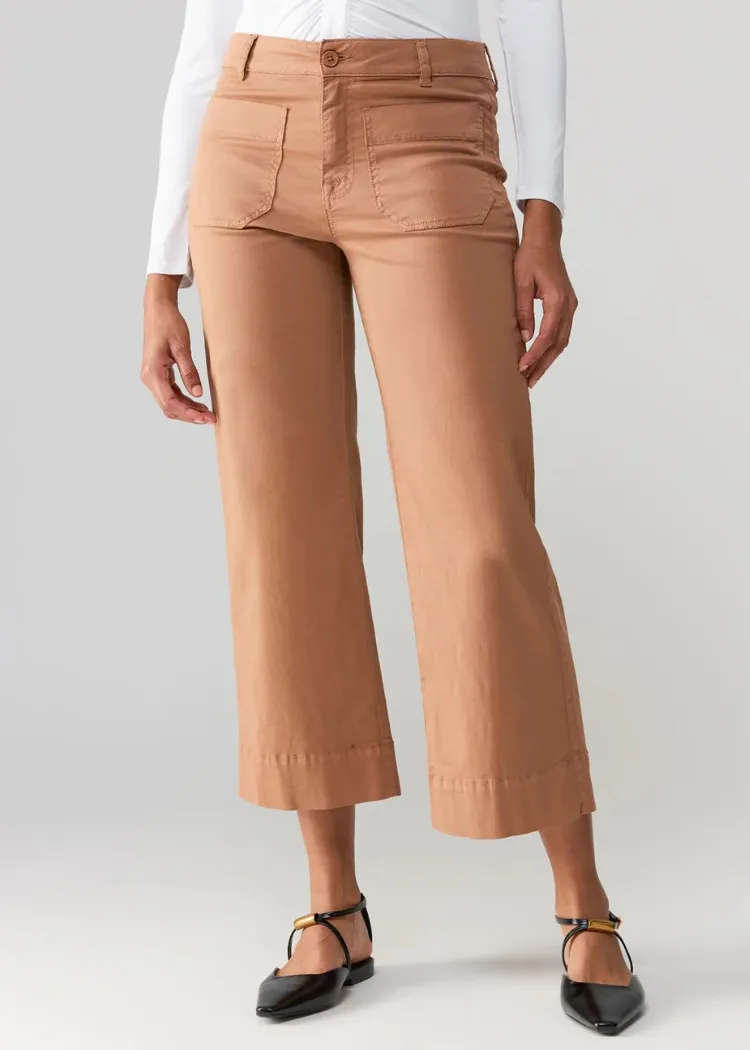 Sanctuary The Marine Pant- Mocha Mousse