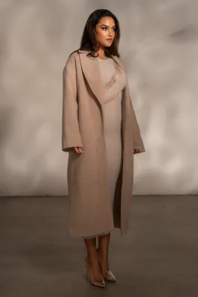 Sand Dion Oversized Coat