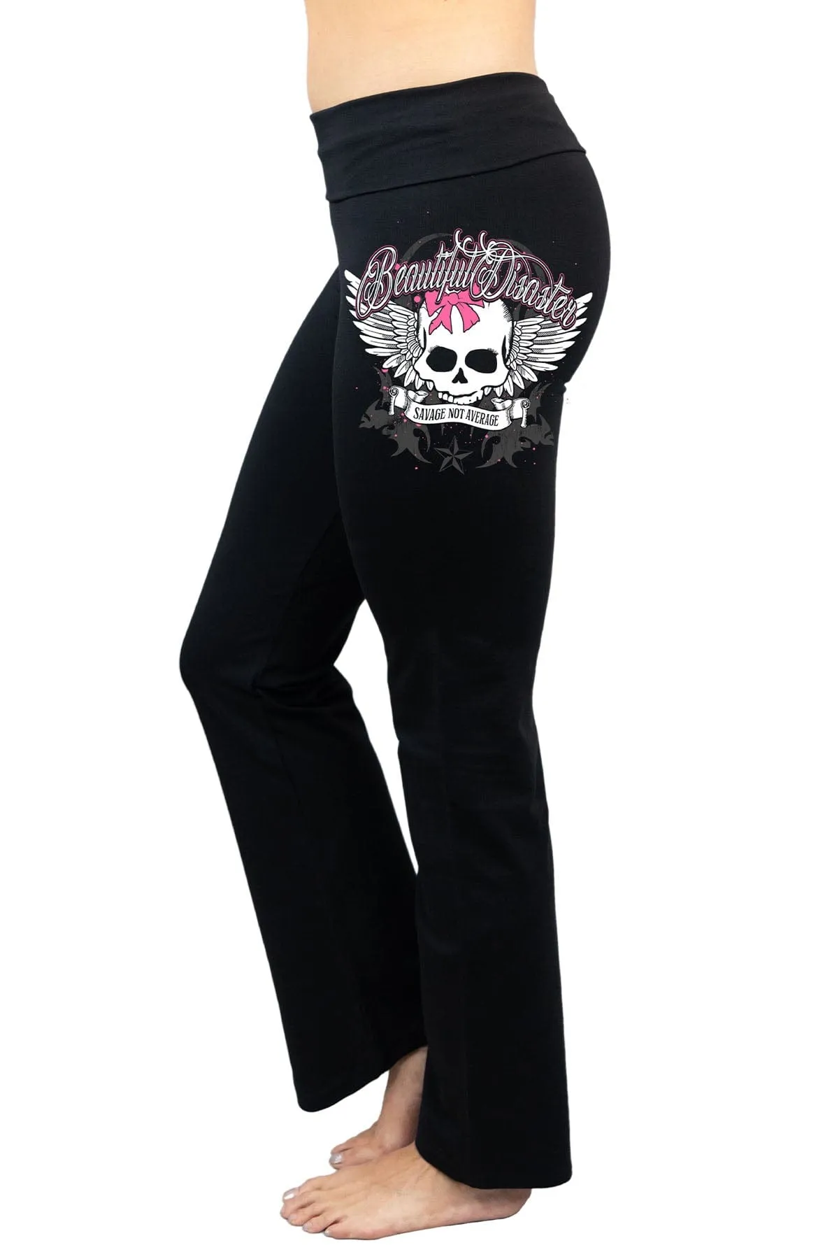 Savage Skull Yoga Pants