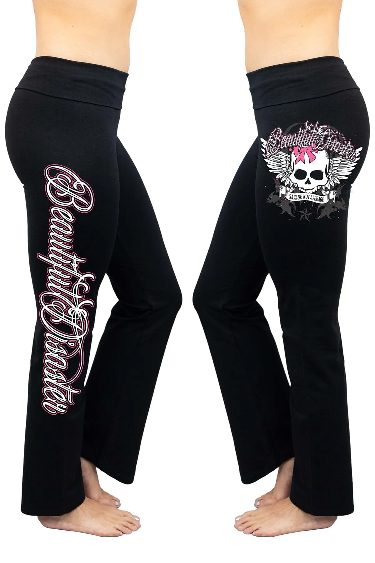 Savage Skull Yoga Pants