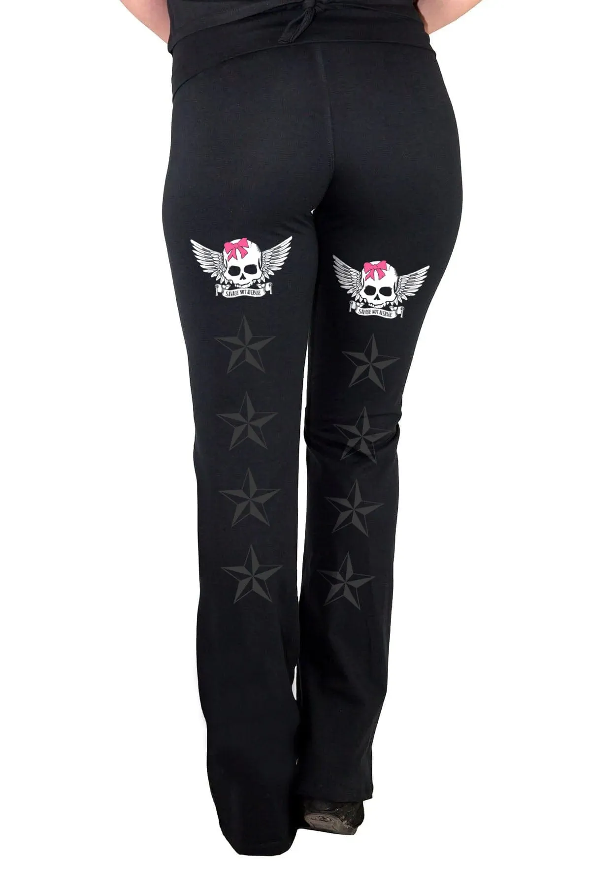 Savage Skull Yoga Pants