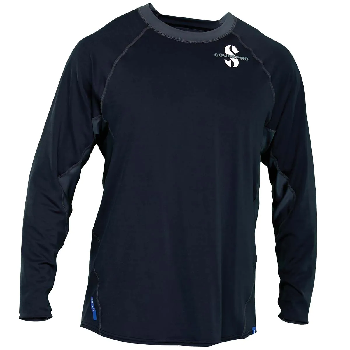 ScubaPro Men's UPF 50 Channel Flow Long Sleeve Rash Guard