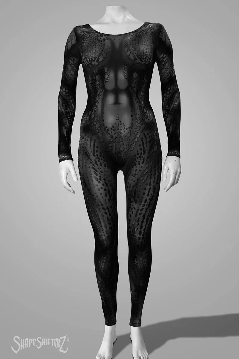 Sea Creature Pull Up Bodysuit - No Zipper - Cosplay | Athletics | Performance