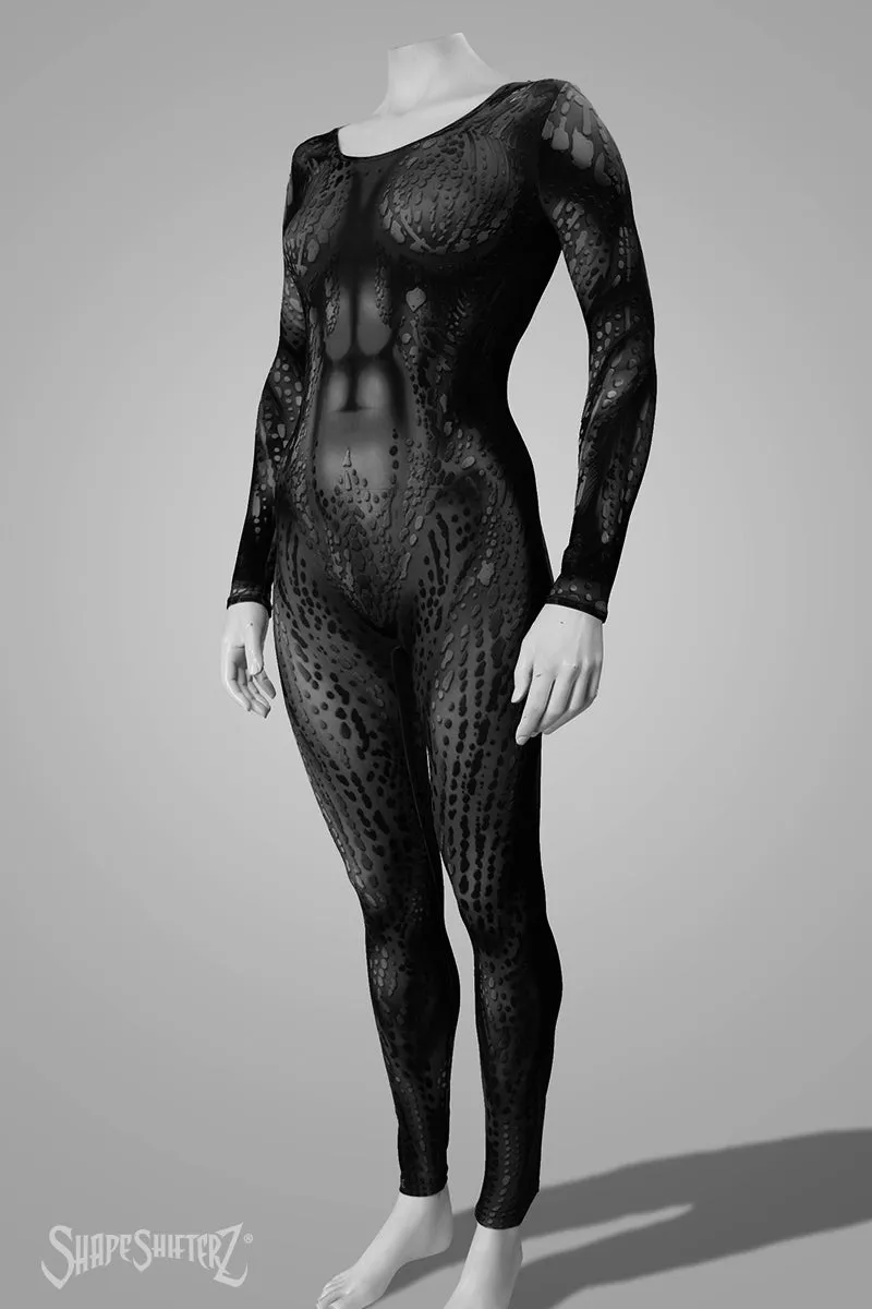 Sea Creature Pull Up Bodysuit - No Zipper - Cosplay | Athletics | Performance