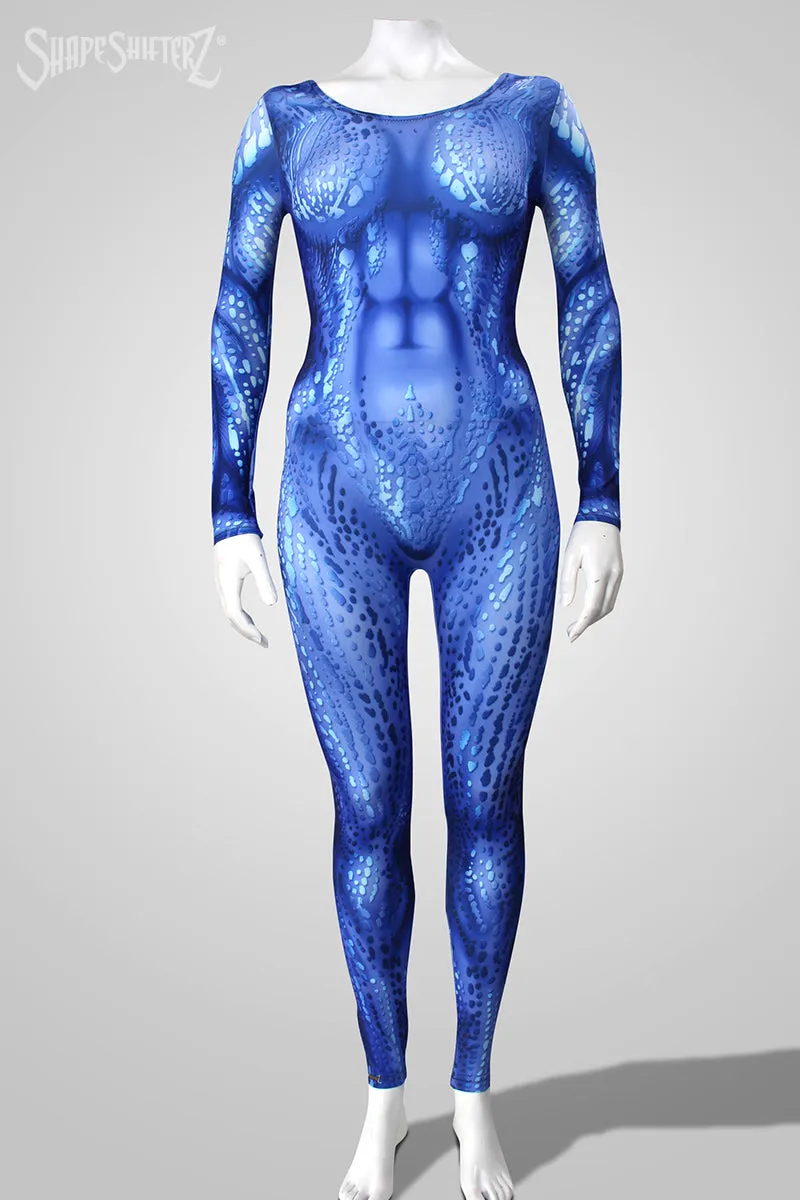 Sea Creature Pull Up Bodysuit - No Zipper - Cosplay | Athletics | Performance