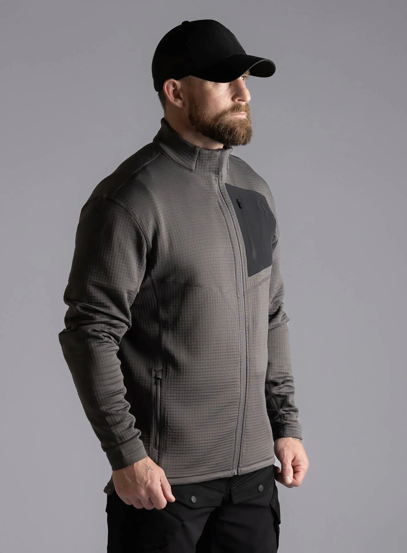 SIEGE TECH FLEECE FULL ZIP