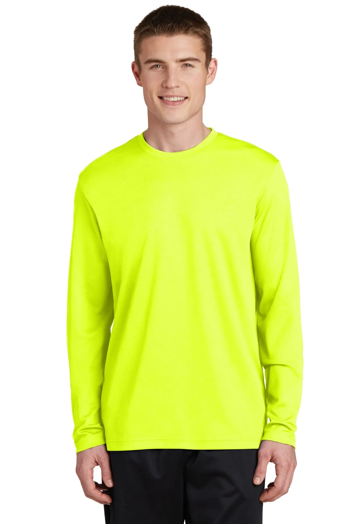 Sport-Tek® PosiCharge® RacerMesh® Long Sleeve Tee. ST340LS