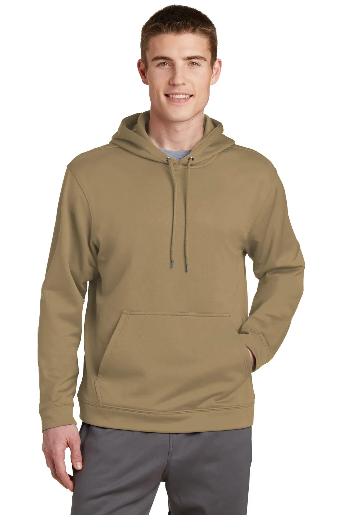 Sport-Tek® Sport-Wick® Fleece Hooded Pullover.  F244