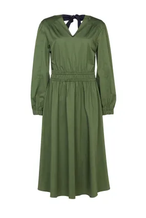 Stella Dress Forest Green