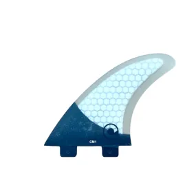 Surfboard Fins CM1 Dual Tab Thruster - CARBON BASE