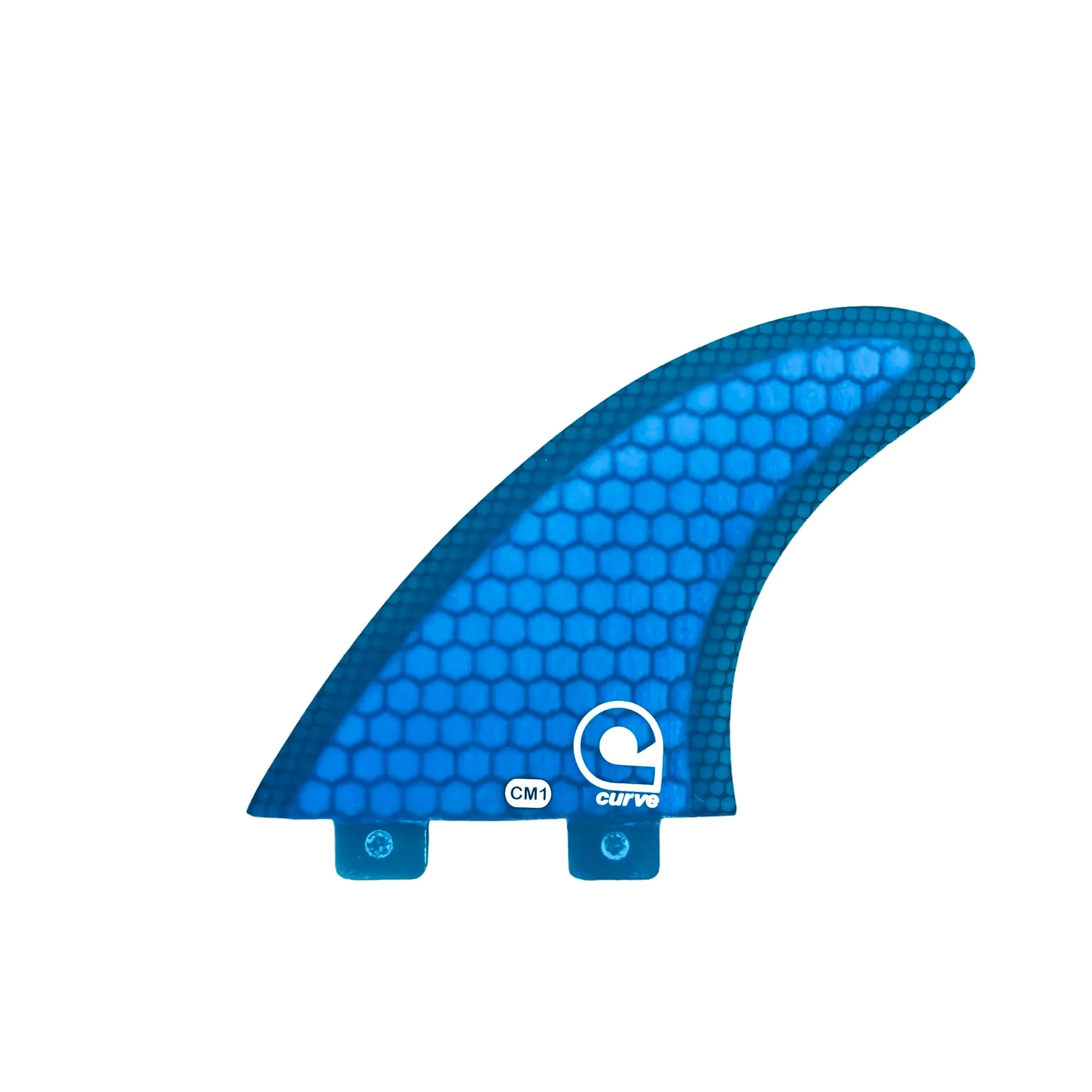 Surfboard Fins CM1 Dual Tab Thruster - CARBON MESH