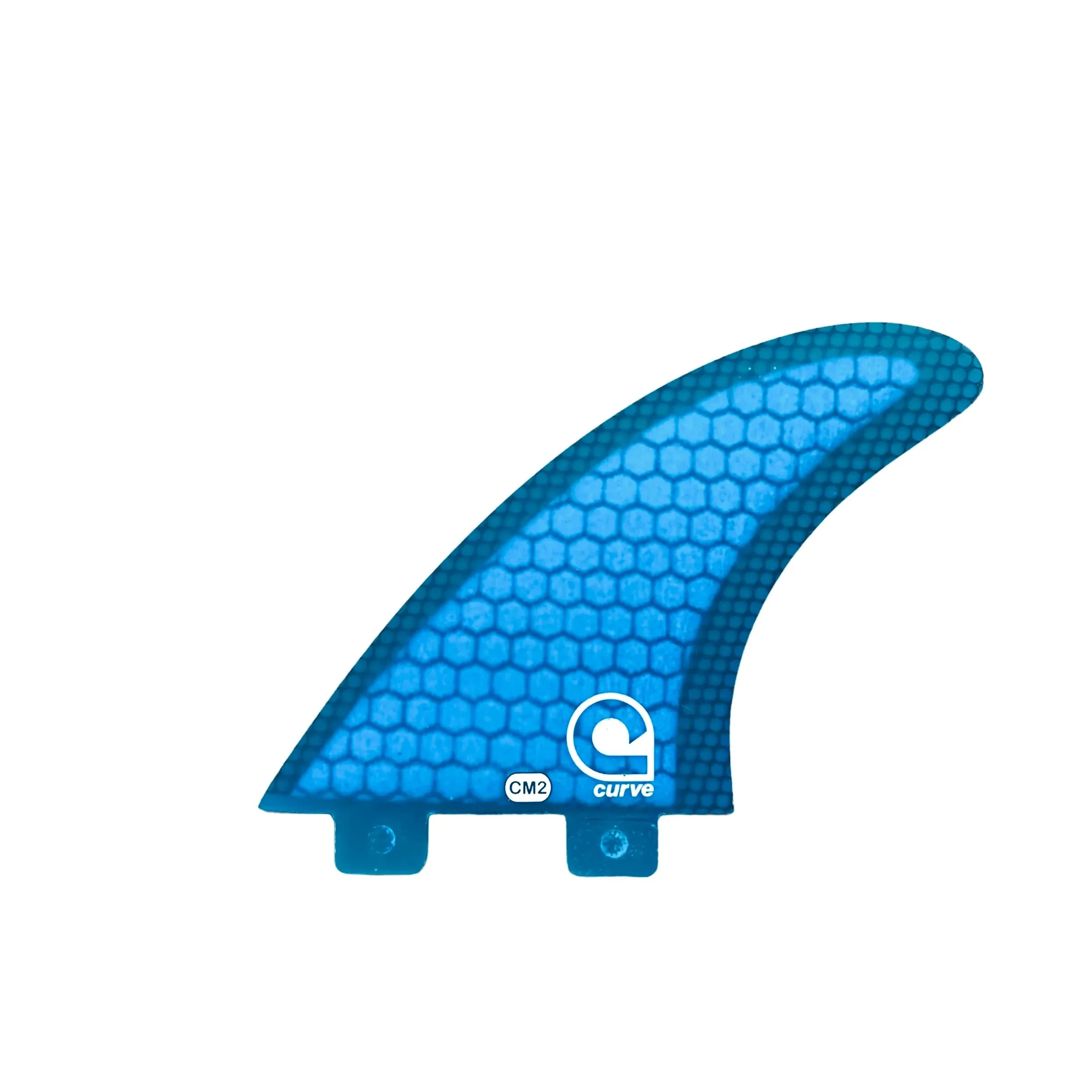 Surfboard Fins CM2 Dual Tab Thruster - CARBON MESH