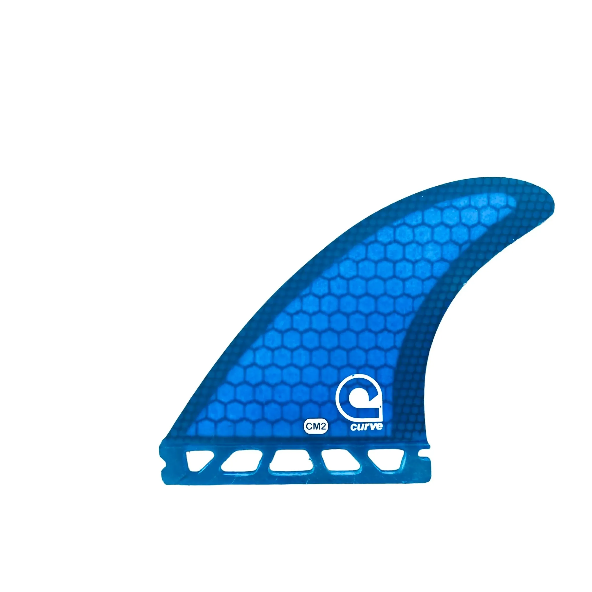 Surfboard Fins CM2 Single Tab Thruster - CARBON MESH