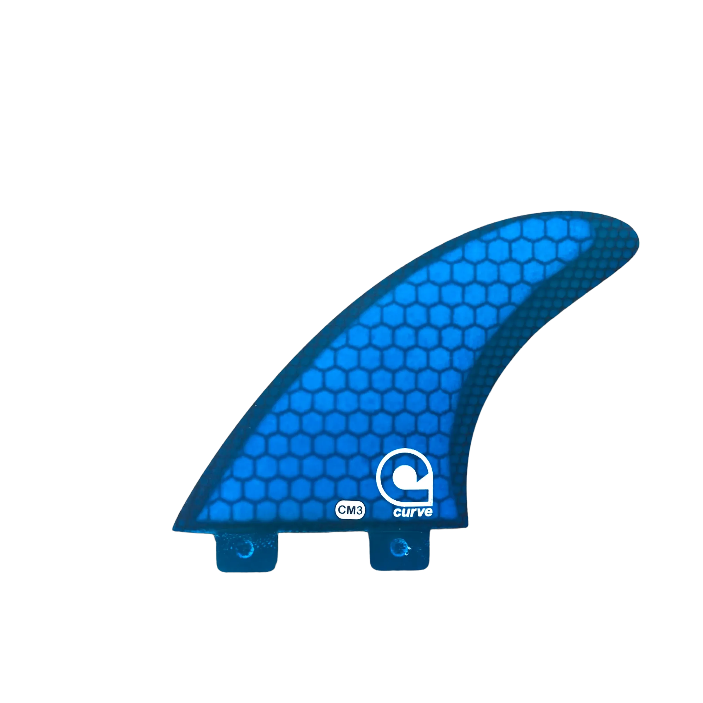 Surfboard Fins CM3 Dual Tab Thruster - CARBON MESH