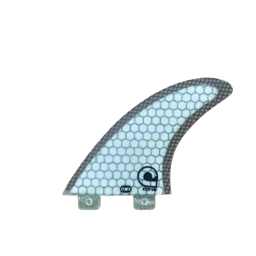 Surfboard Fins CM3 Dual Tab Thruster - CARBON MESH