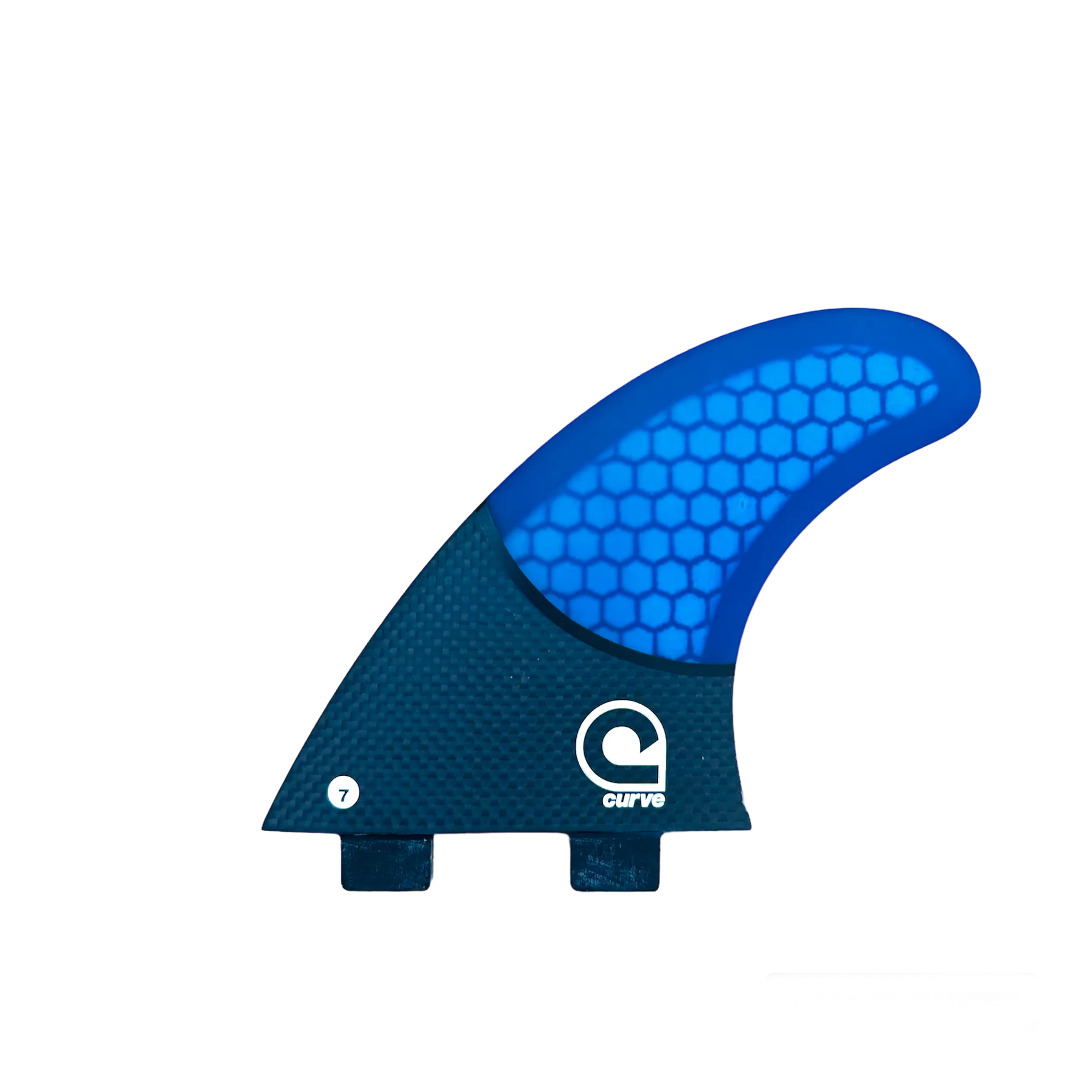 Surfboard Fins L Quad Dual Tab - CARBON BASE