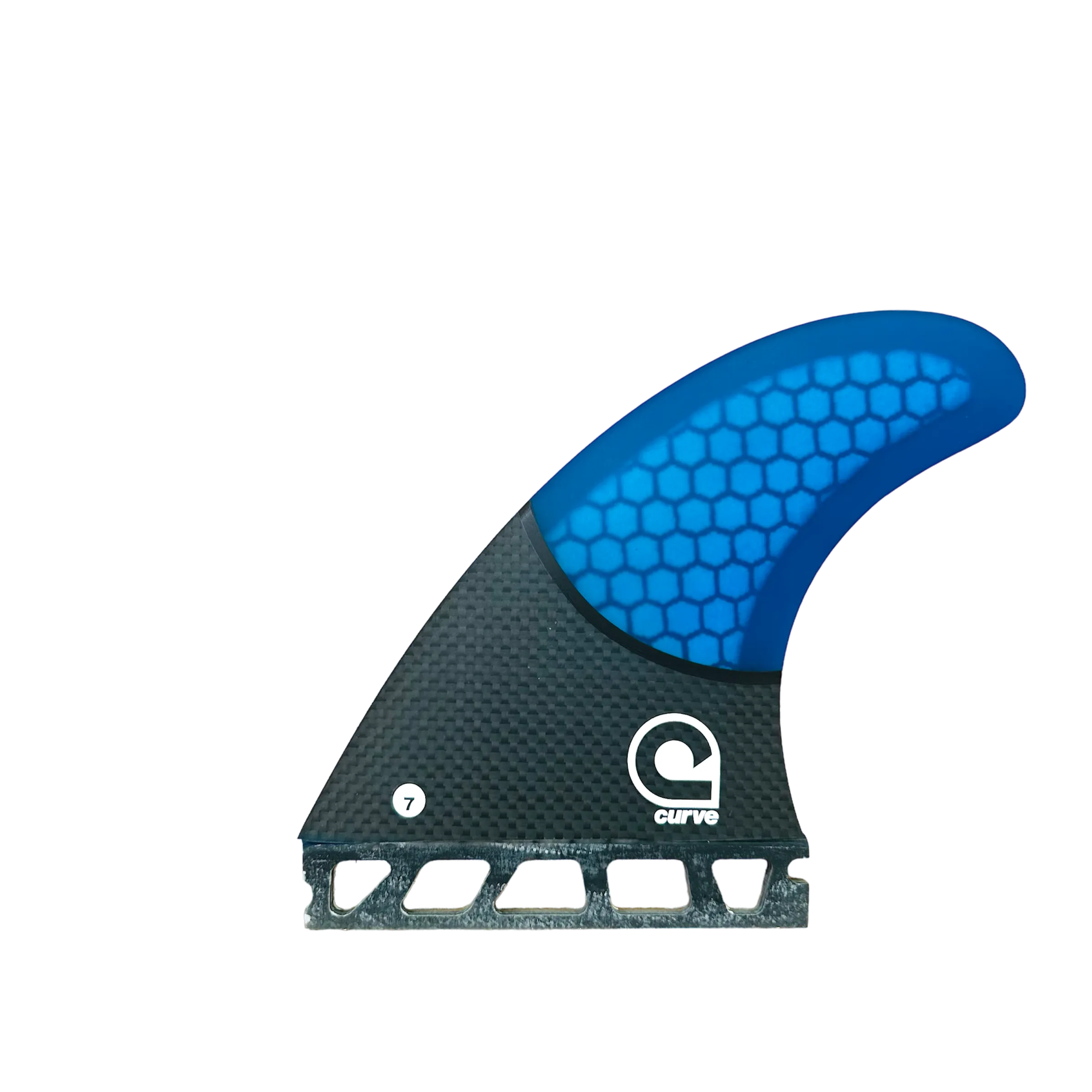 Surfboard Fins L Quad Single Tab - CARBON BASE